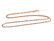 Jewellery, Chain Singapore 18K 1,1g 41,5cm, in auction: Pawn – Tuesday 17 December 2019