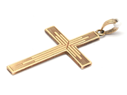 Lot, Pendant 14K 2,3g Cross , in auction: Pawn – Tuesday 21 January 2020