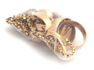 Lot, Lot of gold 18K 34,9g damaged/engraved , in auction: Pawn – Tuesday 21 January 2020