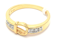 Jewellery - Ring 18K 3,9g with diamonds 6xca0,01ct Ø18 - View 2