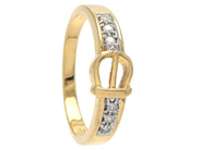 Jewellery, Ring 18K 3,9g with diamonds 6xca0,01ct Ø18, in auction: Pawn – Tuesday 21 January 2020