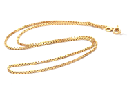Jewellery, Chain 18K 7,1g Box-chain 45,5cm , in auction: Pawn – Tuesday 21 January 2020