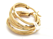 Jewellery, Earrings one pair 18K 2,8g , in auction: Pawn – Tuesday 21 January 2020