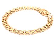 Jewellery, Bracelet 18K 14,1g X-bracelet 17,5cm , in auction: Pawn – Tuesday 21 January 2020