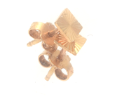 Jewellery, Earrings one pair 18K 0,6g , in auction: Pawn – Tuesday 21 January 2020