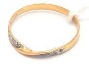 Jewellery, Ring 18K 1,1g with diamonds 4xca0,005ct Ø18, in auction: Pawn – Tuesday 21 January 2020