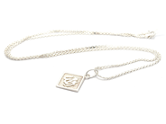 Jewellery, Chain with pendant S925 8,1g 60cm, in auction: Pawn – Tuesday 21 January 2020