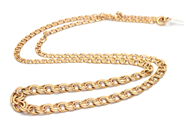 Lot, Chain 18K Bismarck 10,3g graduated 47cm defect clasp, in auction: Pawn – Tuesday 21 January 2020