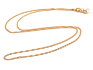 Jewellery, Chain 18K "curb" 3,5g 46cm, in auction: Pawn – Tuesday 21 January 2020