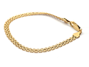 Lot, Bracelet 18K 5,6g 19cm scratched, in auction: Pawn – Tuesday 21 January 2020