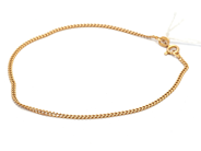 Lot, Bracelet 18K "curb" 2,1g 19,5cm, in auction: Pawn – Tuesday 21 January 2020