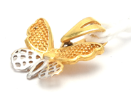 Jewellery - Pendant 18K 1,3g double-dyed butterfly - View 1