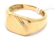 Jewellery - Ring 18K 6,4g with diamond ca0,01ct Ø20 ¼  - View 1