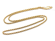 Jewellery, Chain 14K 2,9g Cordel 52,5cm, in auction: Pawn – Tuesday 21 January 2020