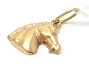Jewellery, Pendant 14K 1,6g horse, in auction: Pawn – Tuesday 21 January 2020