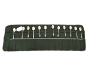 Silverware, Small coffee-spoons, 12 items S830 140g 101mm, in auction: Pawn – Tuesday 21 January 2020