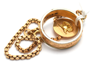 Lot, Lot of gold 18K 12,4g, in auction: Pawn – Tuesday 21 January 2020