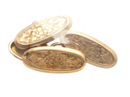 Lot, Cuffs 9K 3,8g dented, in auction: Pawn – Tuesday 21 January 2020