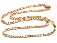 Jewellery, Necklace "curb" 18K 50cm 30,2g, in auction: Pawn – Tuesday 21 January 2020