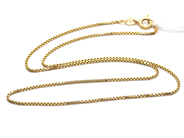 Jewellery, Necklace Box-chain 18K 41cm 4,2g, in auction: Pawn – Tuesday 21 January 2020