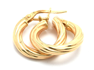 Jewellery, Earrings 18K 1,9g hoops , in auction: Pawn – Tuesday 21 January 2020