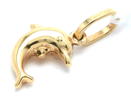 Jewellery, Pendant dolphin 18K 0,9g, in auction: Pawn – Tuesday 21 January 2020