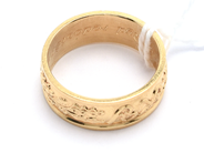 Jewellery, Ring engraved 18K 4,8g, in auction: Pawn – Tuesday 21 January 2020
