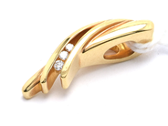 Jewellery, Pendant 18K 2,5cm 3,2g, in auction: Pawn – Tuesday 21 January 2020