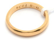 Jewellery, Ring engraved 20K 3,9g, in auction: Pawn – Tuesday 21 January 2020