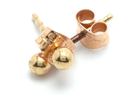 Jewellery, Earrings 18K 0,4g, in auction: Pawn – Tuesday 21 January 2020