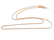 Jewellery, Necklace "curb" 18K 42cm 1,7g, in auction: Pawn – Tuesday 21 January 2020