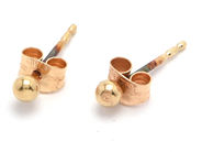 Jewellery, Earrings 18K 0,4g, in auction: Pawn – Tuesday 21 January 2020