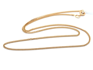Jewellery, Necklace "curb" 18K 40cm 3,5g, in auction: Pawn – Tuesday 21 January 2020