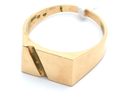 Jewellery, signet ring 18K Ø20 8,7g, in auction: Pawn – Tuesday 21 January 2020