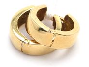 Jewellery, Earrings hoops 14K 2,2g, in auction: Pawn – Tuesday 21 January 2020