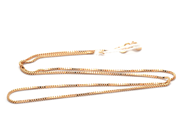 Jewellery, Necklace box-chain 9k 1,6g, in auction: Pawn – Tuesday 21 January 2020