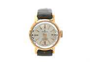 Watches, Lemieux 17 jewels incabloc 18K Ø15mm manual winding, plastic glass with crack, in auction: Pawn – Tuesday 21 January 2020
