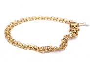 Jewellery, Bracelet xlänk 18K 7,1g 19,5cm, in auction: Pawn – Tuesday 21 January 2020