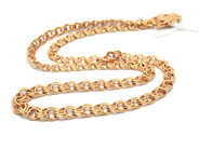 Jewellery, Chain bismarck 18K 22,1g 45,5cm , in auction: Pawn – Tuesday 21 January 2020