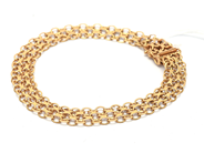Jewellery, Bracelet xlänk 18K 9,7g 19cm , in auction: Pawn – Tuesday 21 January 2020