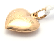 Lot, Pendant 18K 1,0g, engraved, in auction: Pawn – Tuesday 21 January 2020