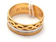 Lot, Ring 21K double-dyed 5,4g Ø18½, in auction: Pawn – Tuesday 21 January 2020