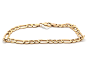 Lot, Bracelet figaro 18K 5,6g, defect, in auction: Pawn – Tuesday 21 January 2020