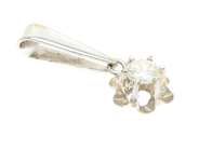Jewellery, PENDANT, 18K white gold with brilliant cut diamond 1 x approx 0,41ct, in auction: Pawn – Tuesday 21 January 2020