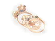 Lot, LOT OF GOLD, 18K, in auction: Pawn – Tuesday 21 January 2020