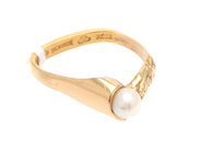 Lot, RING, 23K, in auction: Pawn – Tuesday 21 January 2020