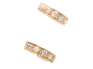 Jewellery, EARRINGS, one pair 18K, in auction: Pawn – Tuesday 21 January 2020