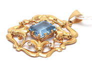 Jewellery, PENDANT, 18K, in auction: Pawn – Tuesday 21 January 2020