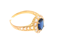 Lot, CLUSTER RING, 21K, in auction: Pawn – Tuesday 21 January 2020