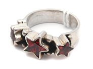 Jewellery, Ring KumKum S925 7,5g Ø17 with stones, in auction: Pawn – Tuesday 21 January 2020